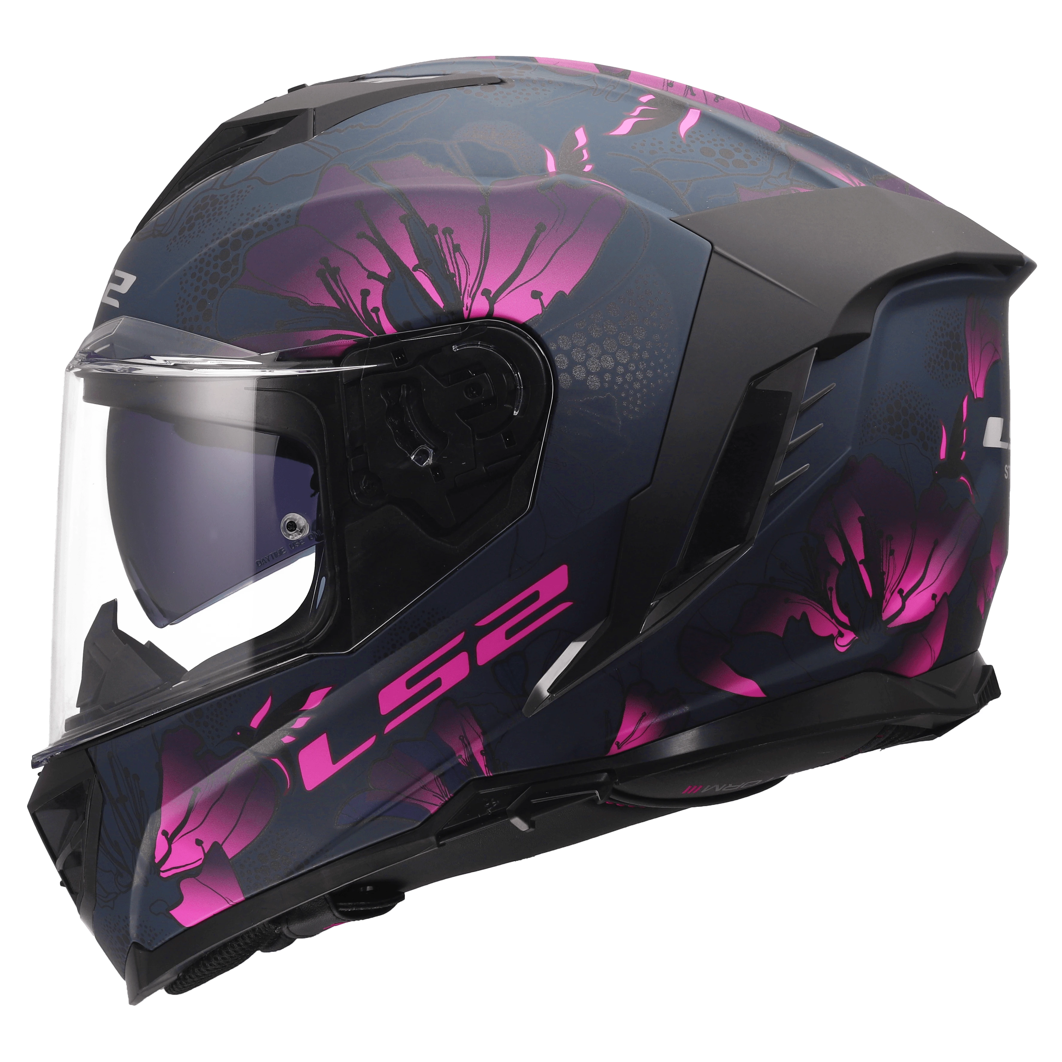 FF818 Storm III Burst Matt Black Pink